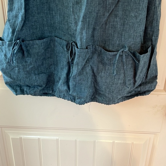 Blue Boho Skirt Bryn Walker - Picture 2 of 3